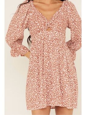 39. Angie Floral Mini Dress